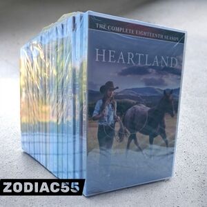 Heartland Complete 1-18 Season DVD Set (Brand New & Sealed)